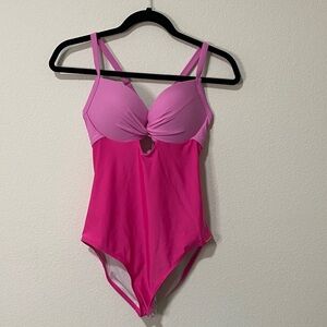 RELLECIGA Pink One Piece Swimsuit